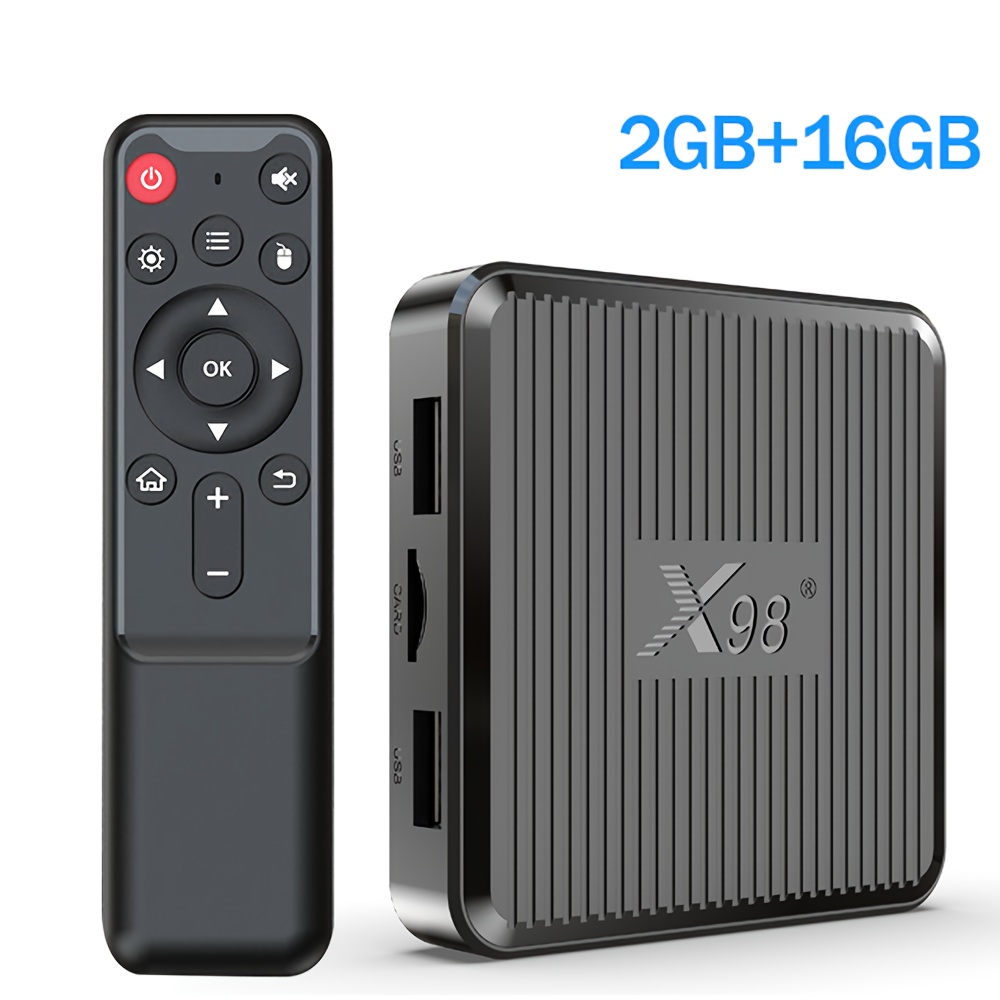 Android TV Box 11.0 4GB 32GB Decodificador Smart TV Box Amlogic