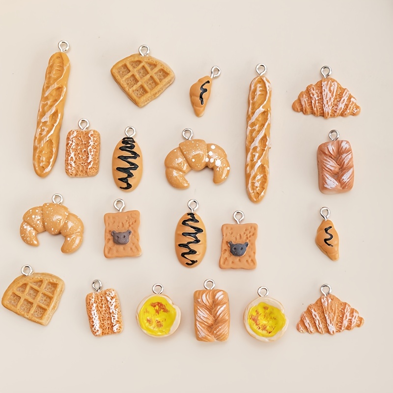 Polymer clay food charms  Clay food, Food charms, Cute polymer clay