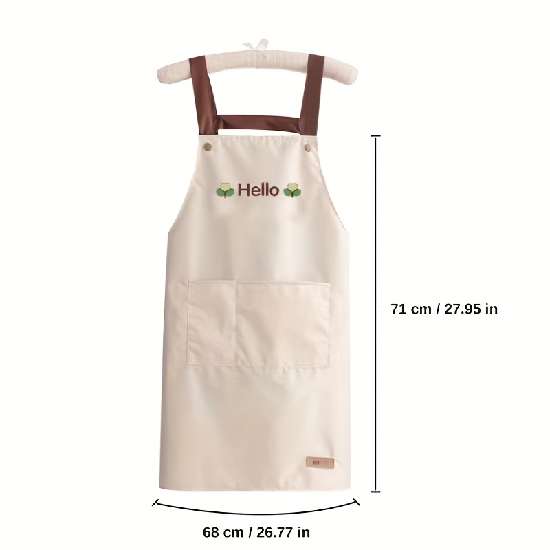 1pc Grembiule In Poliestere Grembiule Cucina Regolabile - Temu Italy