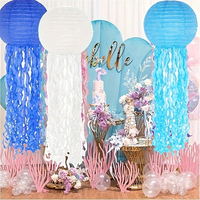 Paper Lantern Jellyfish  Ocean birthday party, Sea birthday party