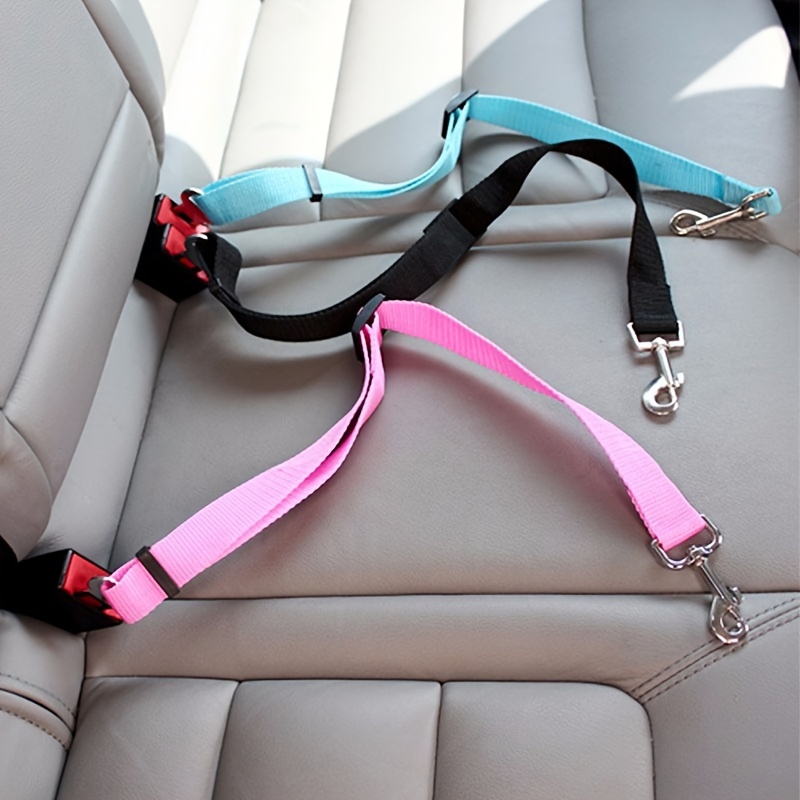 Keep Pet Safe Road: Retractable Adjustable Pet Seat Belt - Temu