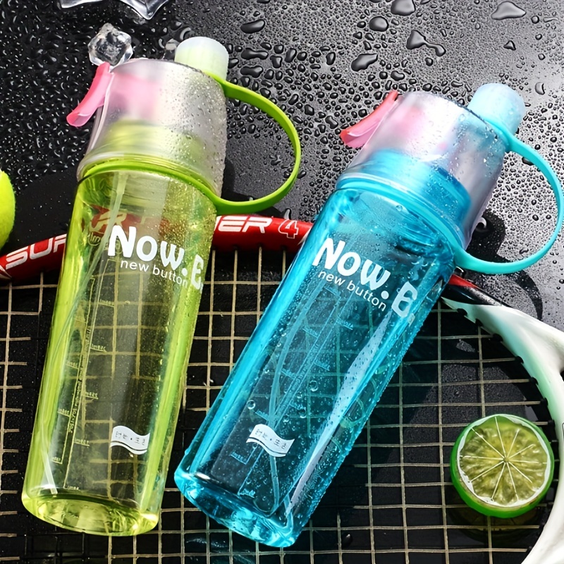 1pc Spray Water Bottle 2 In 1 Spray And Sip Function No - Temu