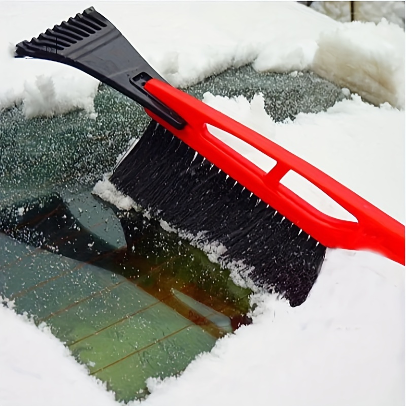 2 Pieces Car Ice Scraper, Car Window Scraper Combo, Ice Breaker And Snow  Shovel, Car Snow Shovel, Foam Handle