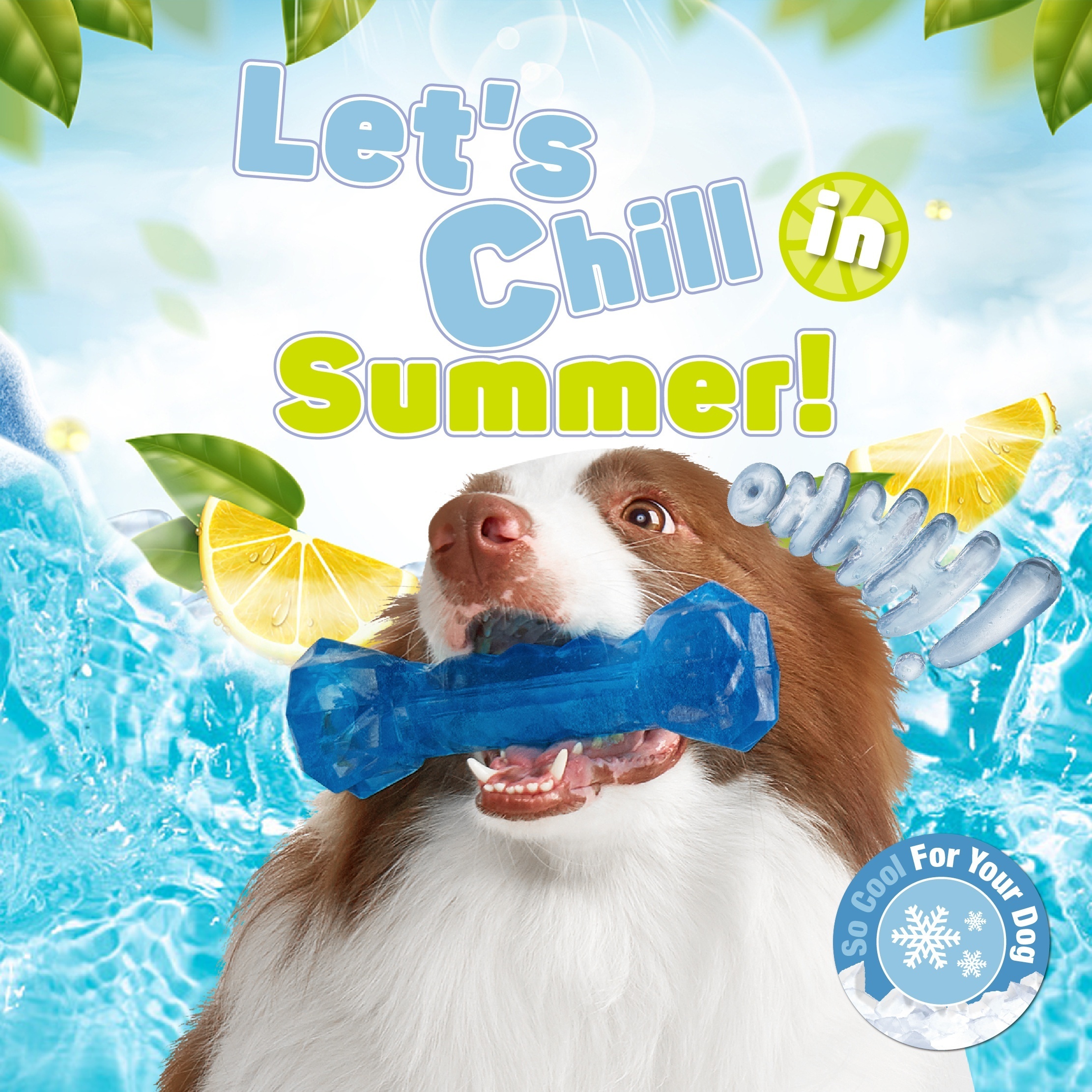 Chill Bone Dog Toy - Teething, Anxiety Relief, Dental Care, And Fun Summer  Toy For Dogs - Temu