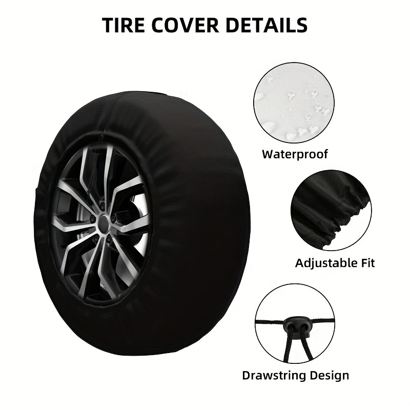 Spare Tire Cover, Dustproof, Waterproof, And Dustproof, Suitable For  Trailers, Rvs, Suvs, And Multi-purpose Vehicles (14, 15, 16, Temu  Australia