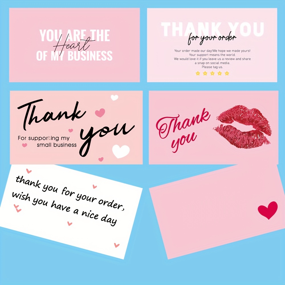 Thank You Cards Thank You Cards Small Business - Temu