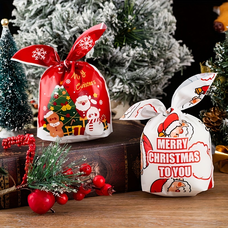 Marry Christmas Candy Gift Packaging Bag Christmas - Temu
