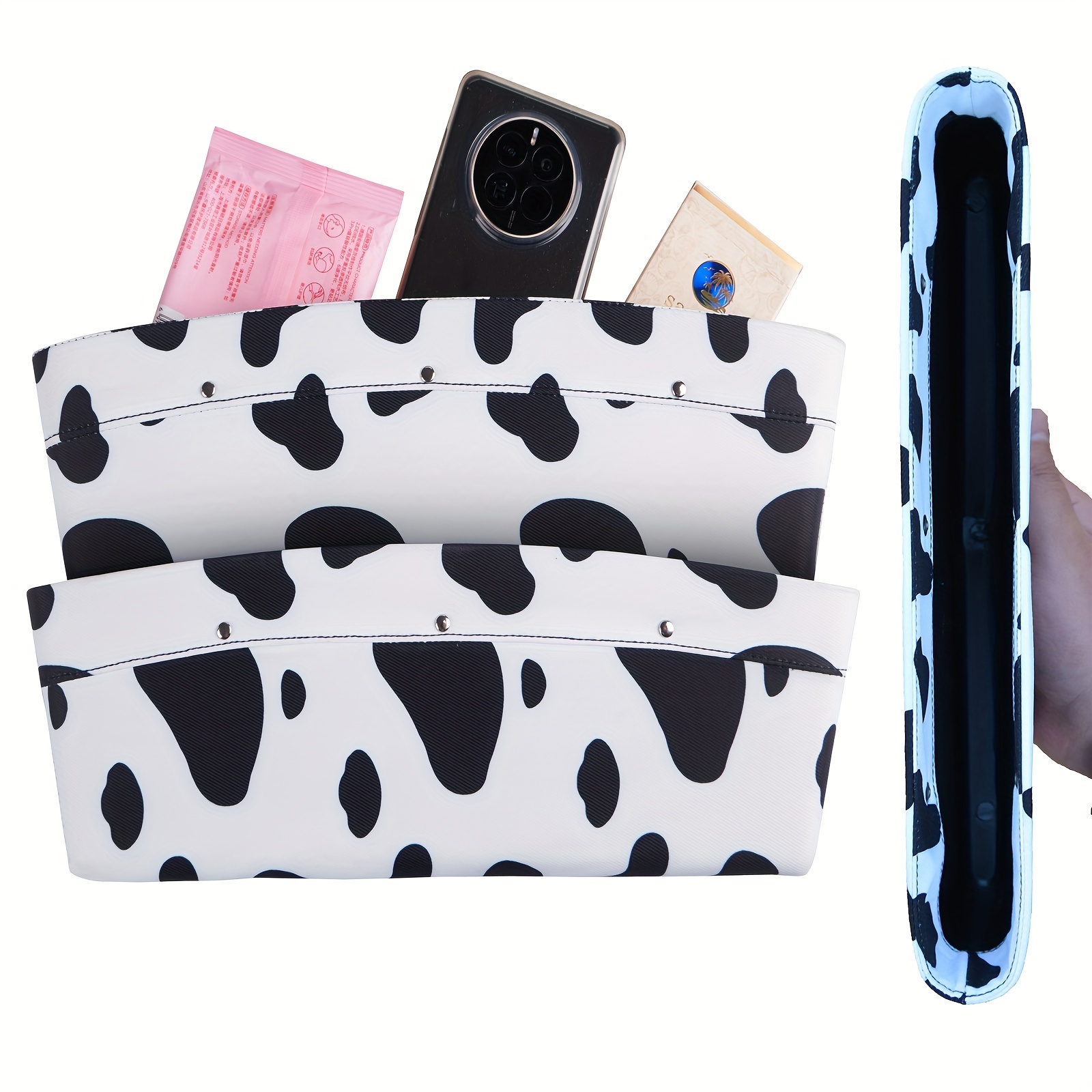 Accesorios Para Coches Con Estampado De Vaca - Temu