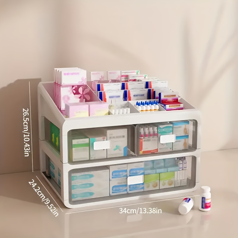 Medicine Box Crafts Artwork Storage Box Household Multi - Temu