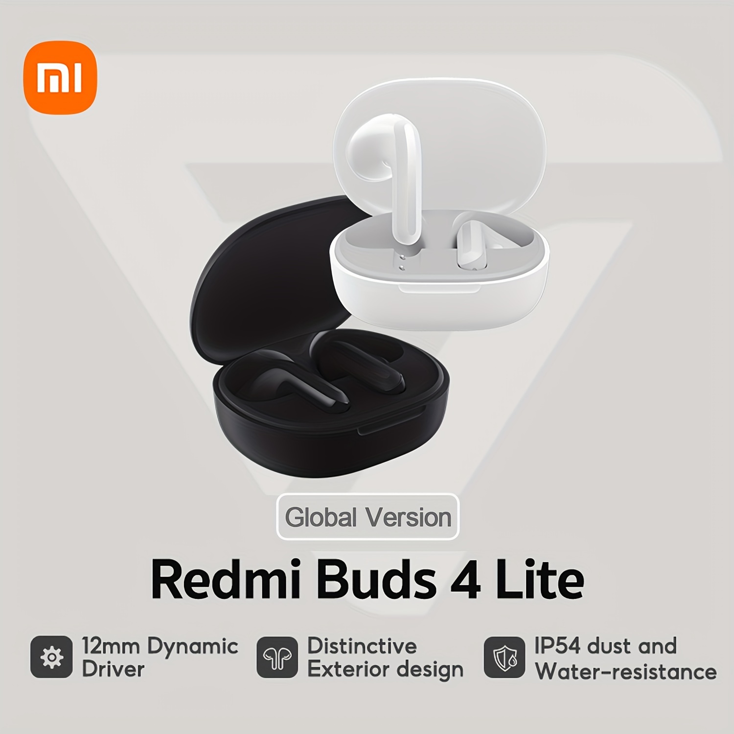 Xiaomi Redmi Buds 4 Lite, Audífonos Táctil / Bluetooth 5.3
