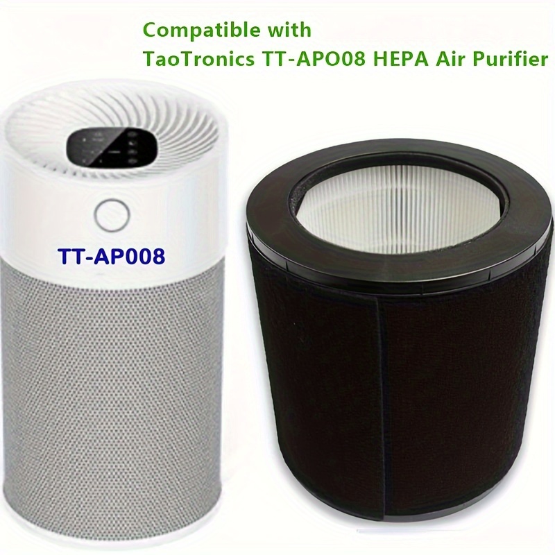 Paquete 1 Filtro Repuesto Purificador Aire, Filtro Hepa Compatible Ph01  Pure Humidify+cool, 06 Pure Hot+cool Cryptomic, Tp06, Tp09, 06, Ph01, Ph02,  Tp07, 07, 09, 970341-01, Envío Gratuito Nuevos Usuarios