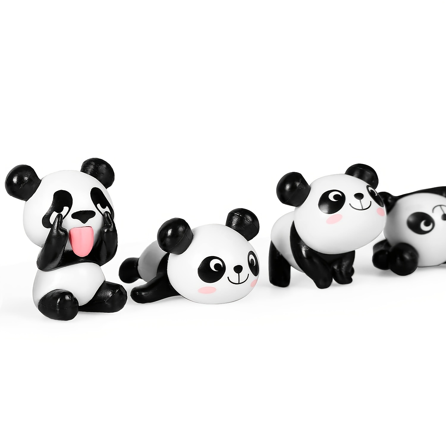 Cute Random Panda Car Dashboard Ornaments Auto Interior Accessories  Decorative Toys Paste Animals Styling Auto Decor Ornament - AliExpress