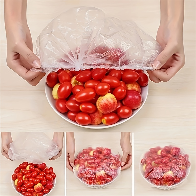 Reusable Elastic Food Covers Plastic Seal Elastic Adjustable - Temu