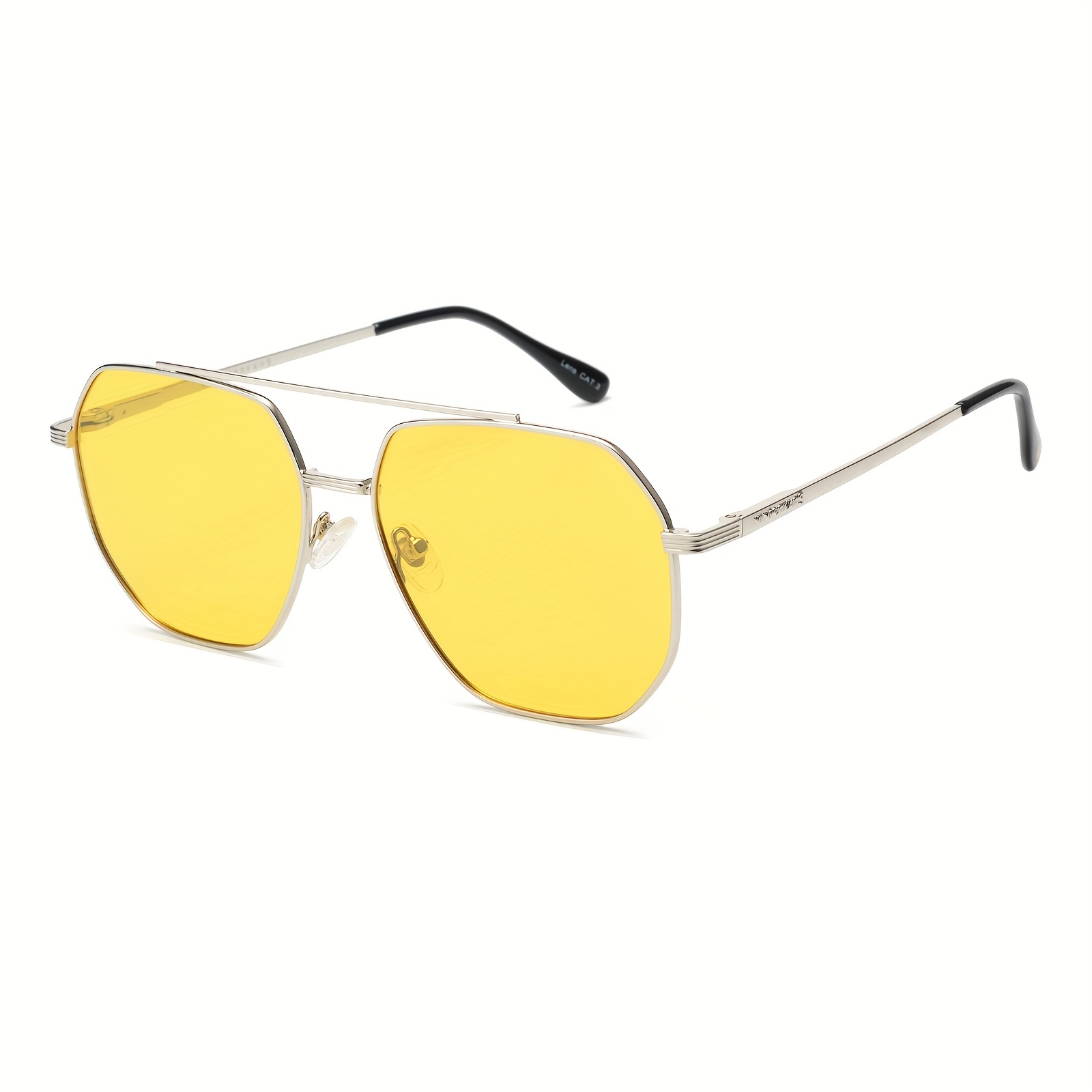 Ouwen Retro Square Flexible Polarized Aviator Sunglasses Men - Temu Austria