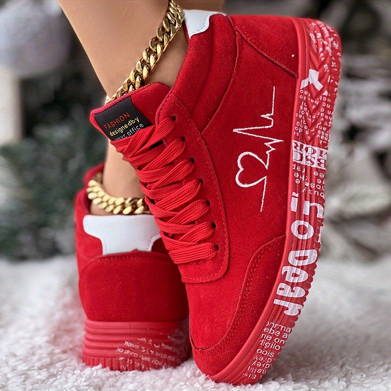 Zapatillas Rojas para Mujer