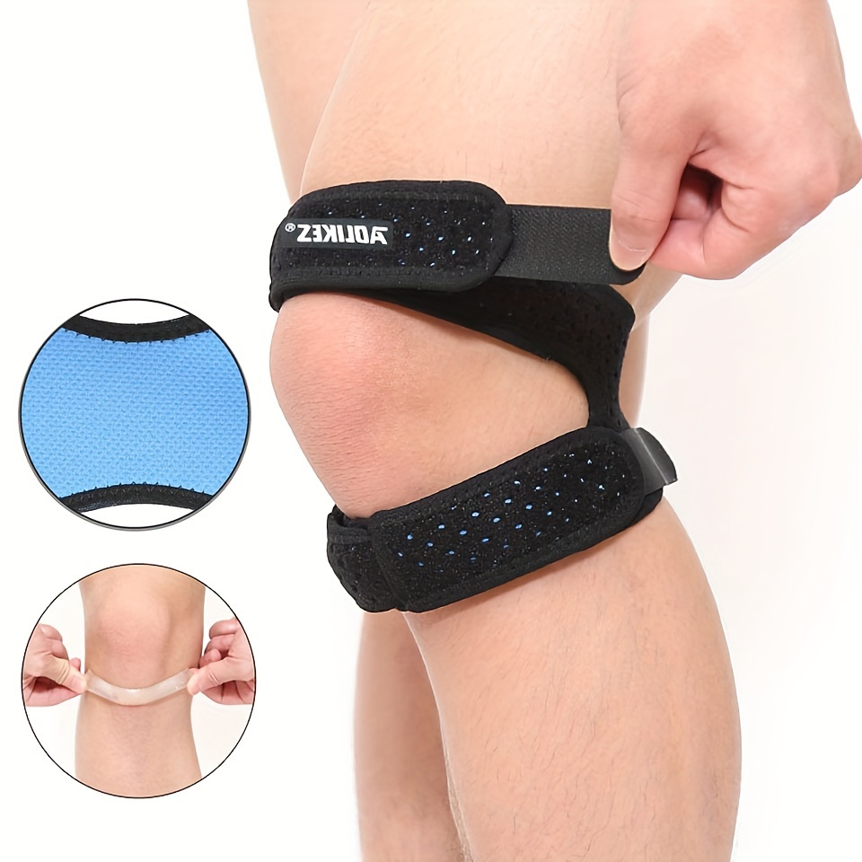 1pc Sports Knee Support Fitness Running Cycling Breathable Compression Patella