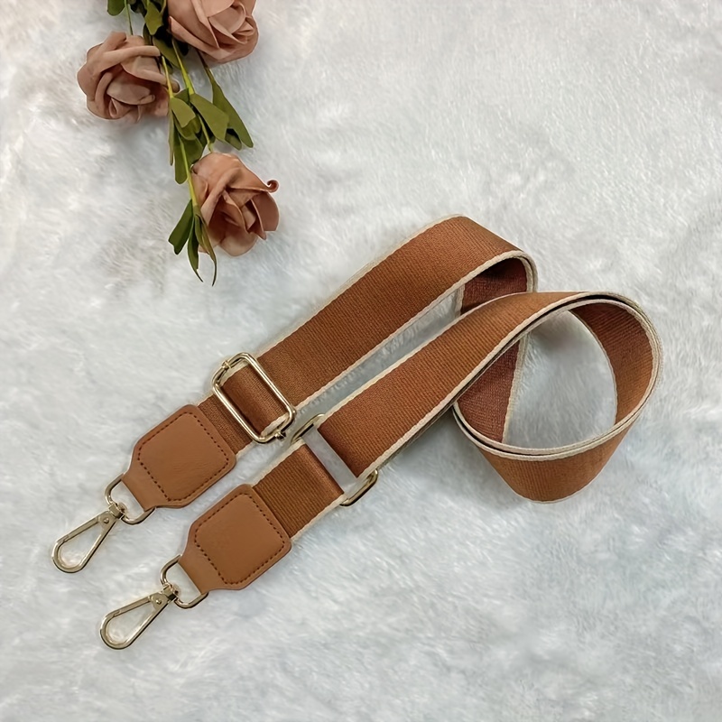 Adjustable Cotton Belt crossbody strap replacement genuine leather bag strap  - Q