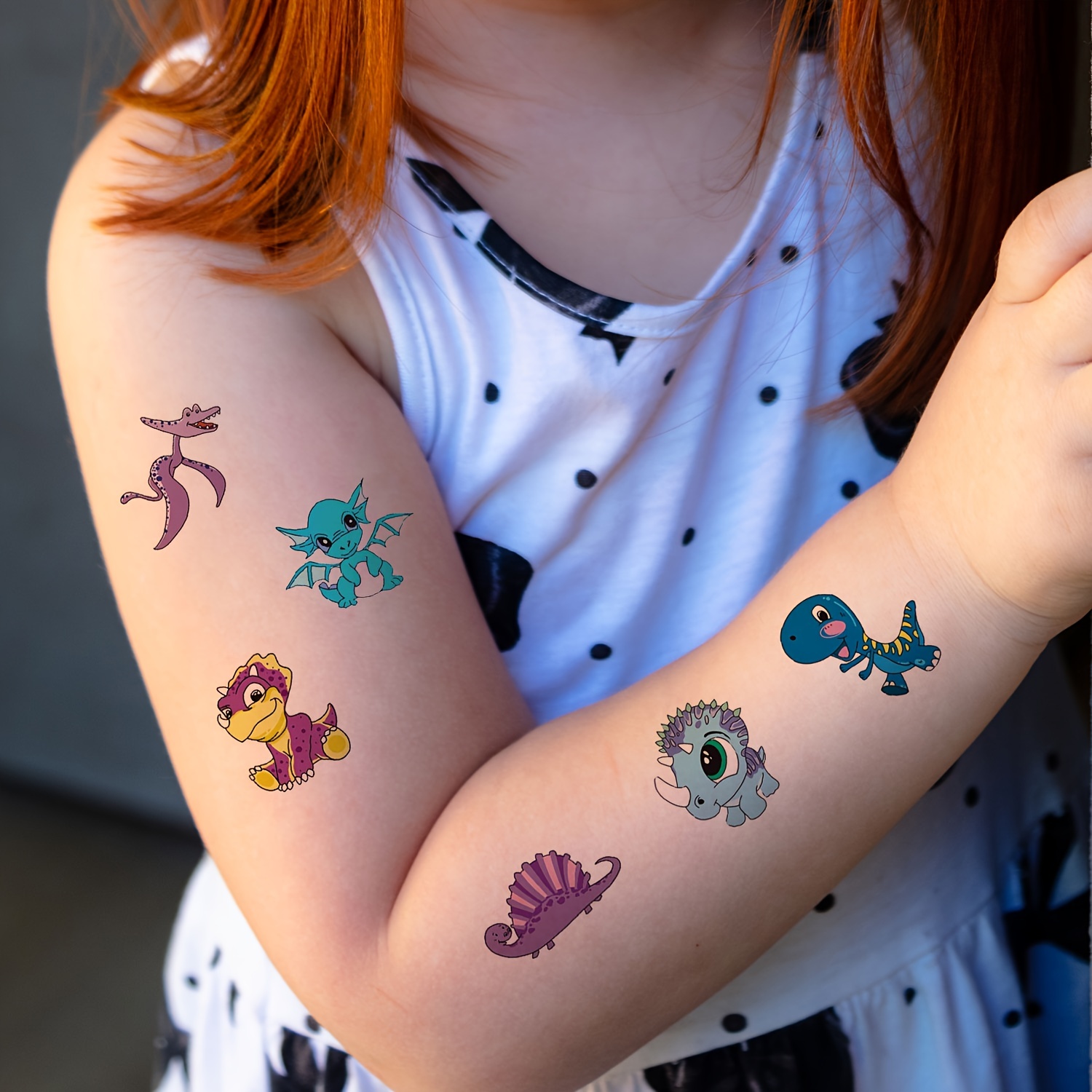 4 hojas de tatuajes temporales de Lilo & Stitch para niños