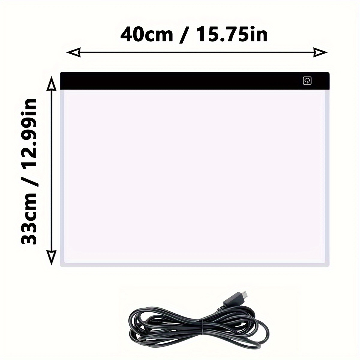 A4 LED Copy Board Light Tracing Box Ultra-Thin USB Power Cable