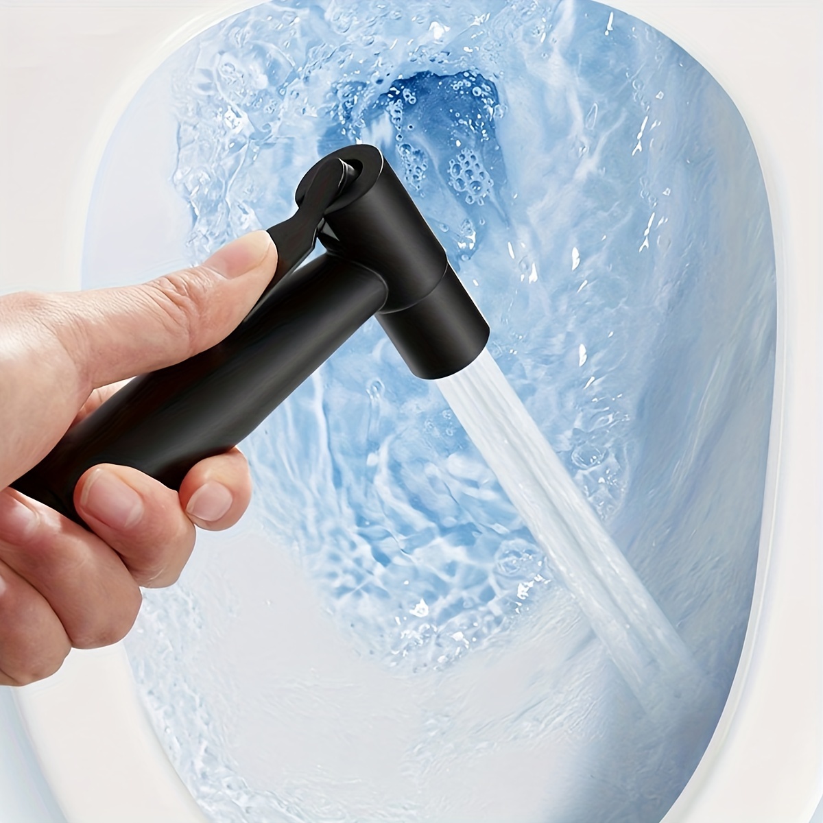 Tête de bidet de douche de toilette portable et durable avec tuyau