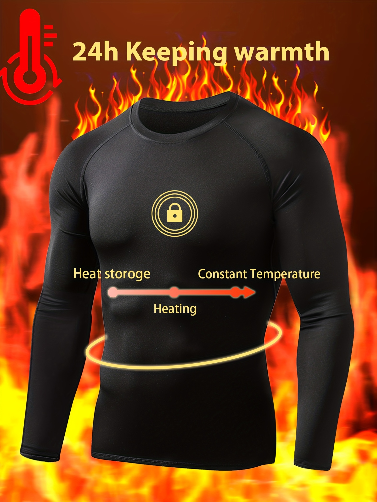 Heated Thermal Underwear Rechargeable - Temu