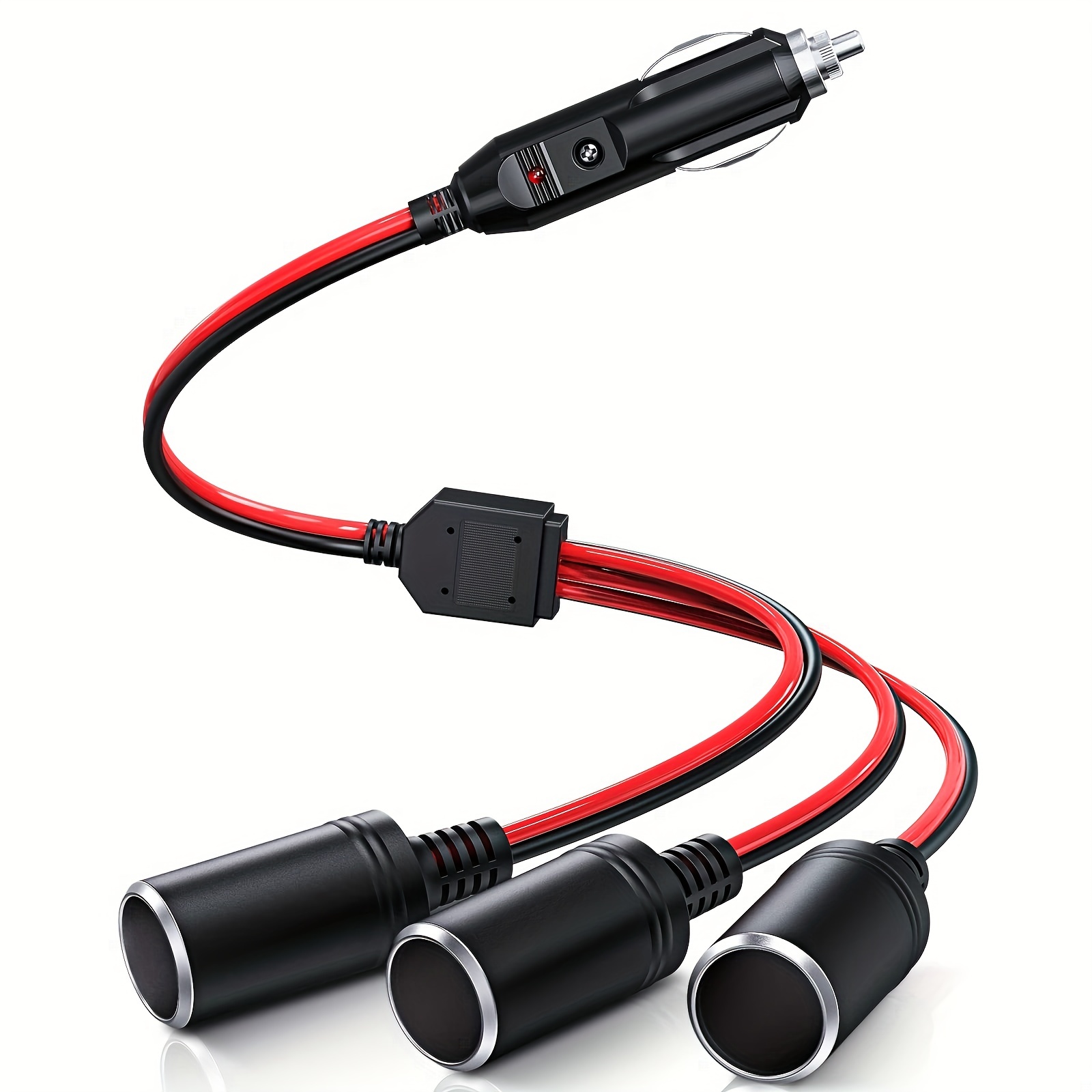Cigarette Lighter Extension Cable For 12v 24v Working - Temu Mexico