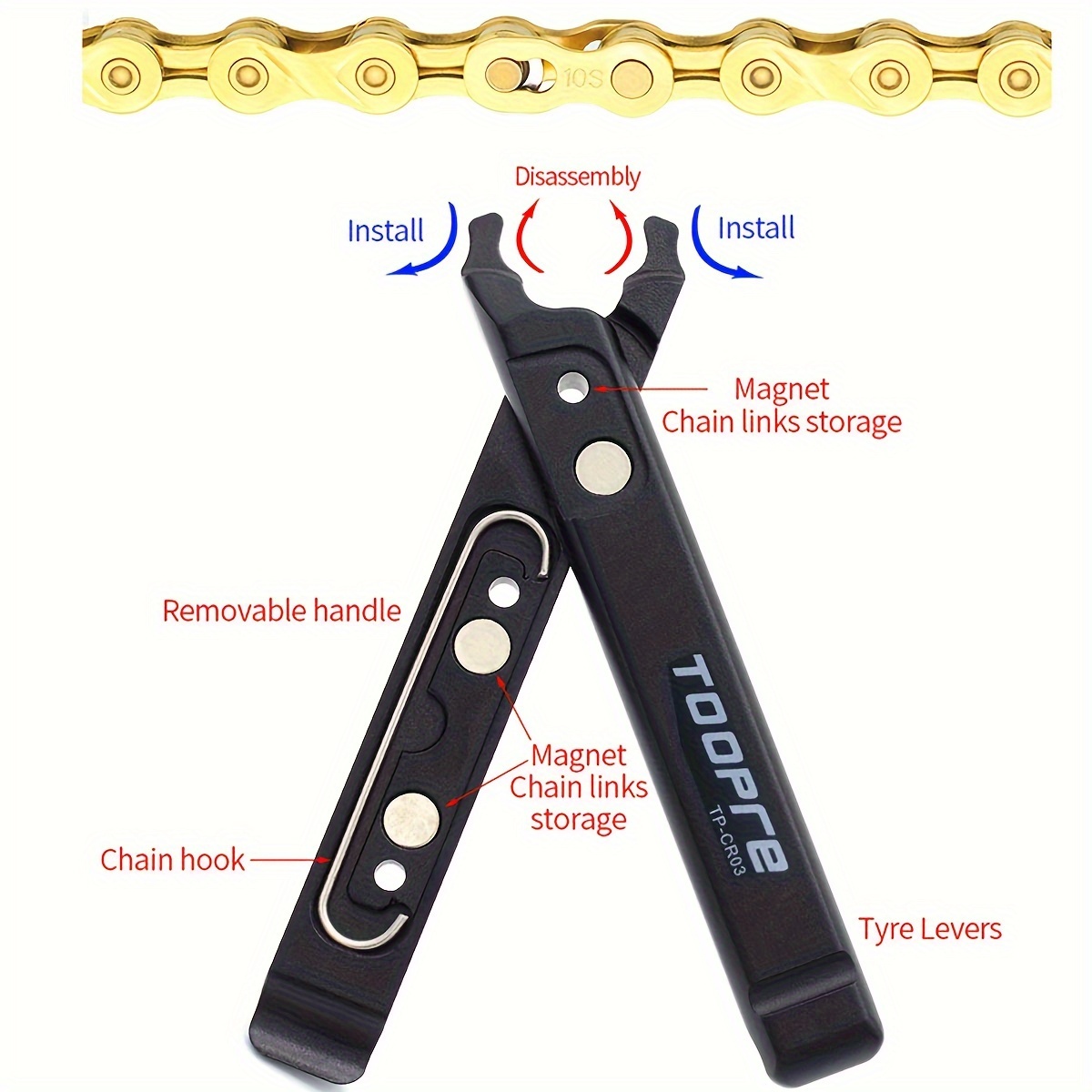 Bike Chain Magic Buckle Pliers Multitool