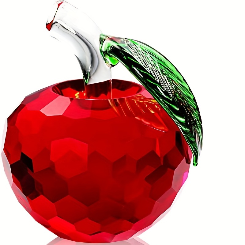 Crystal Mini Fruit Statue for Wedding Decoration