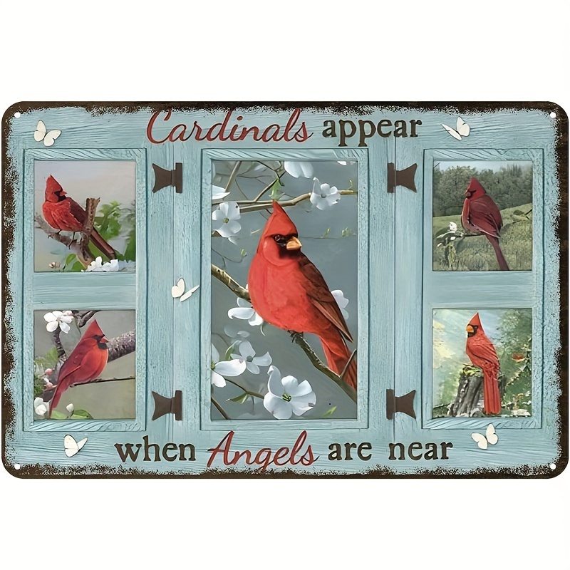  Vintage Metal Tin Sign St. Louis Cardinals Card Metal