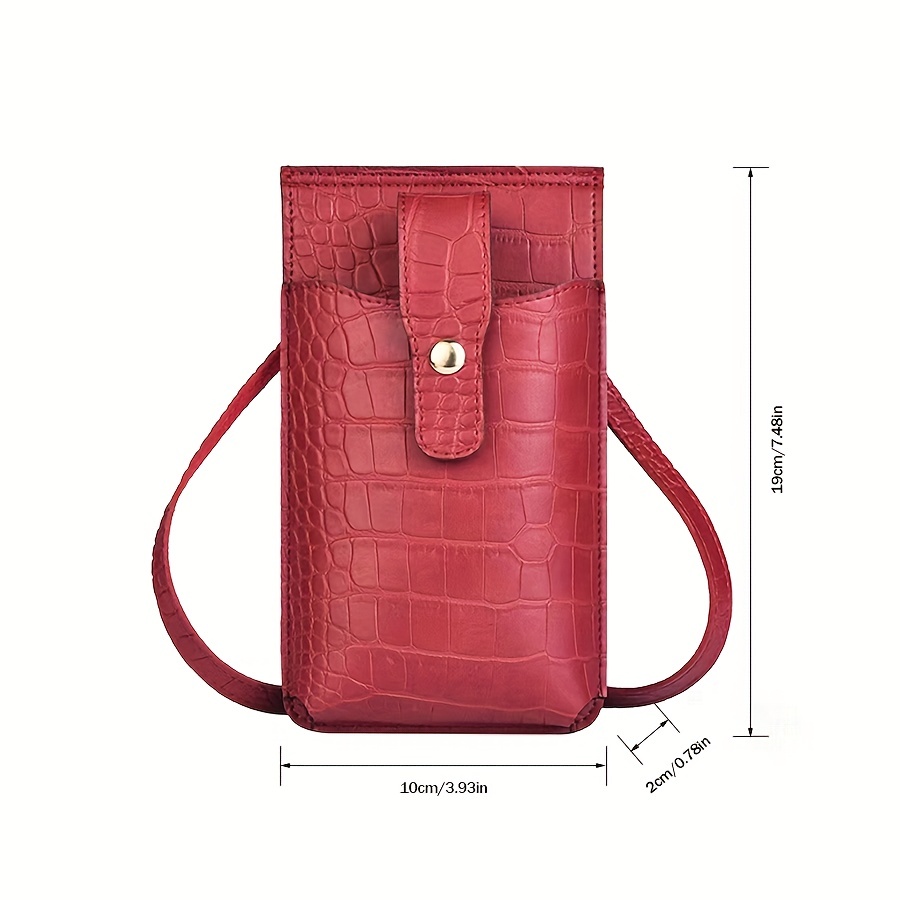 Fashionable Structured Women's Bag Alligator Pattern Multipurpose Handbag  Detachable Shoulder Strap Crossbody Bag Ladies' Single Shoulder Bag