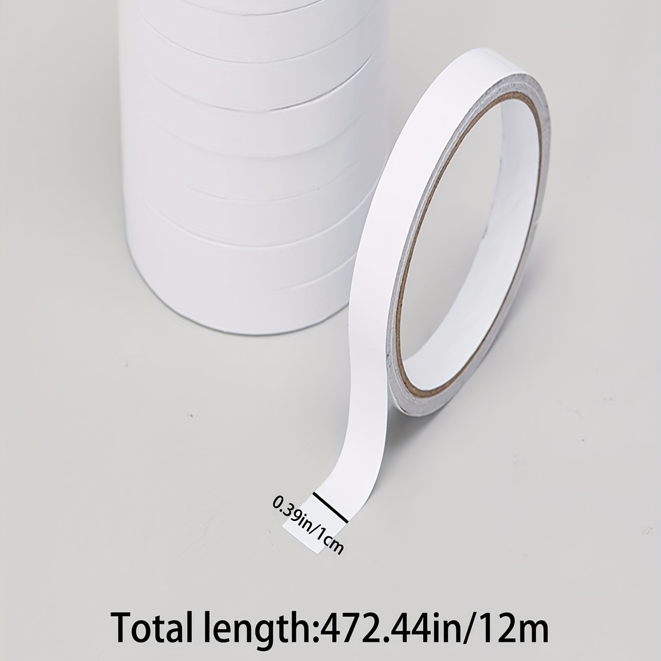 Double Sided Tape White Super Strong Double Sided Tape Paper - Temu