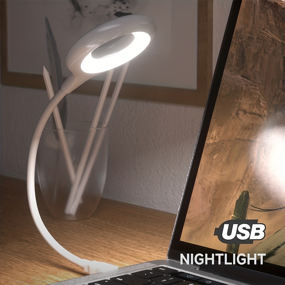 Lampe LED USB pliable pour lecture, 5V, 1.2W, 2 pièces, idéale pour Power  Bank, ordinateur Portable, PC, Notebook