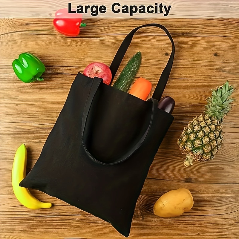 Extra-Large Tasman Tote in Cotton Ecru/black