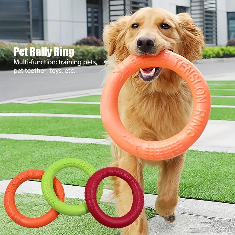 Durable Soft Silicone Chew Flying Dics Dog Treat Toy - Temu