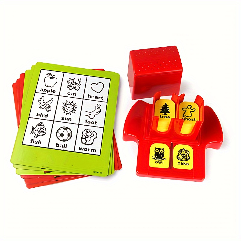 Quick Response Ability Puzzle Table Game for Early Reading - Ages 3-7