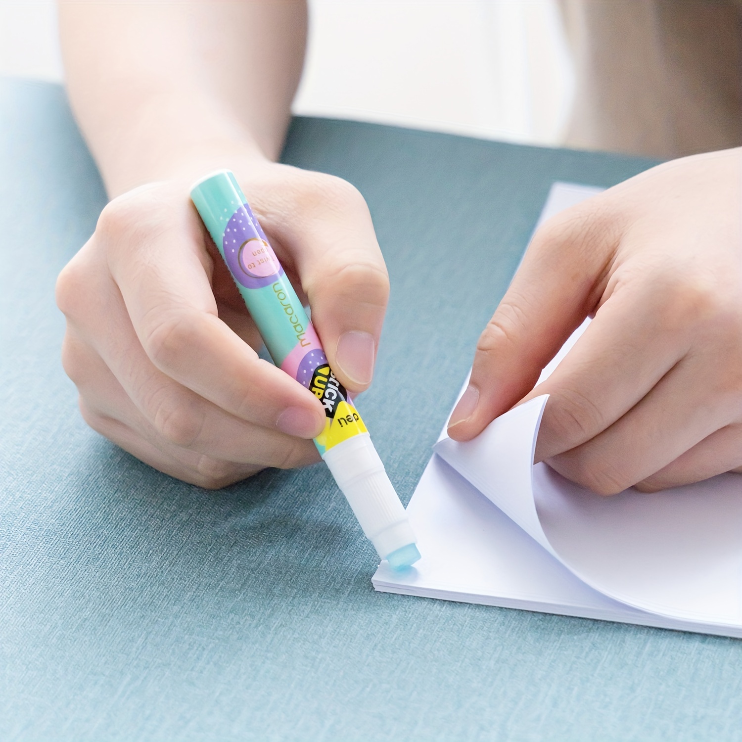 Pen Shape Gluestick Diy Strong Adhesive Glue For Paper File - Temu