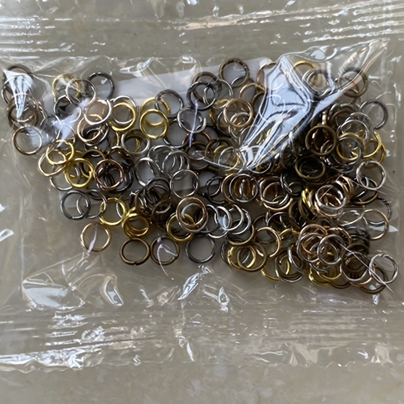 Open Jump Rings Kit Silver And Golden Jump Rings With - Temu