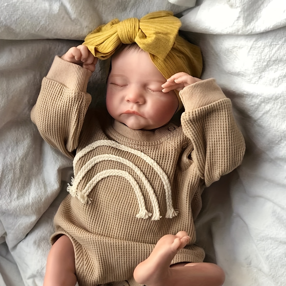 Muñeca Bebé Reborn Levi, Muñecas Realistas De 18 Pulgadas, Cuerpo Suave,  100% Hecha A Mano, Piel 3D Con Venas Visibles, Muñeca Artística  Coleccionable