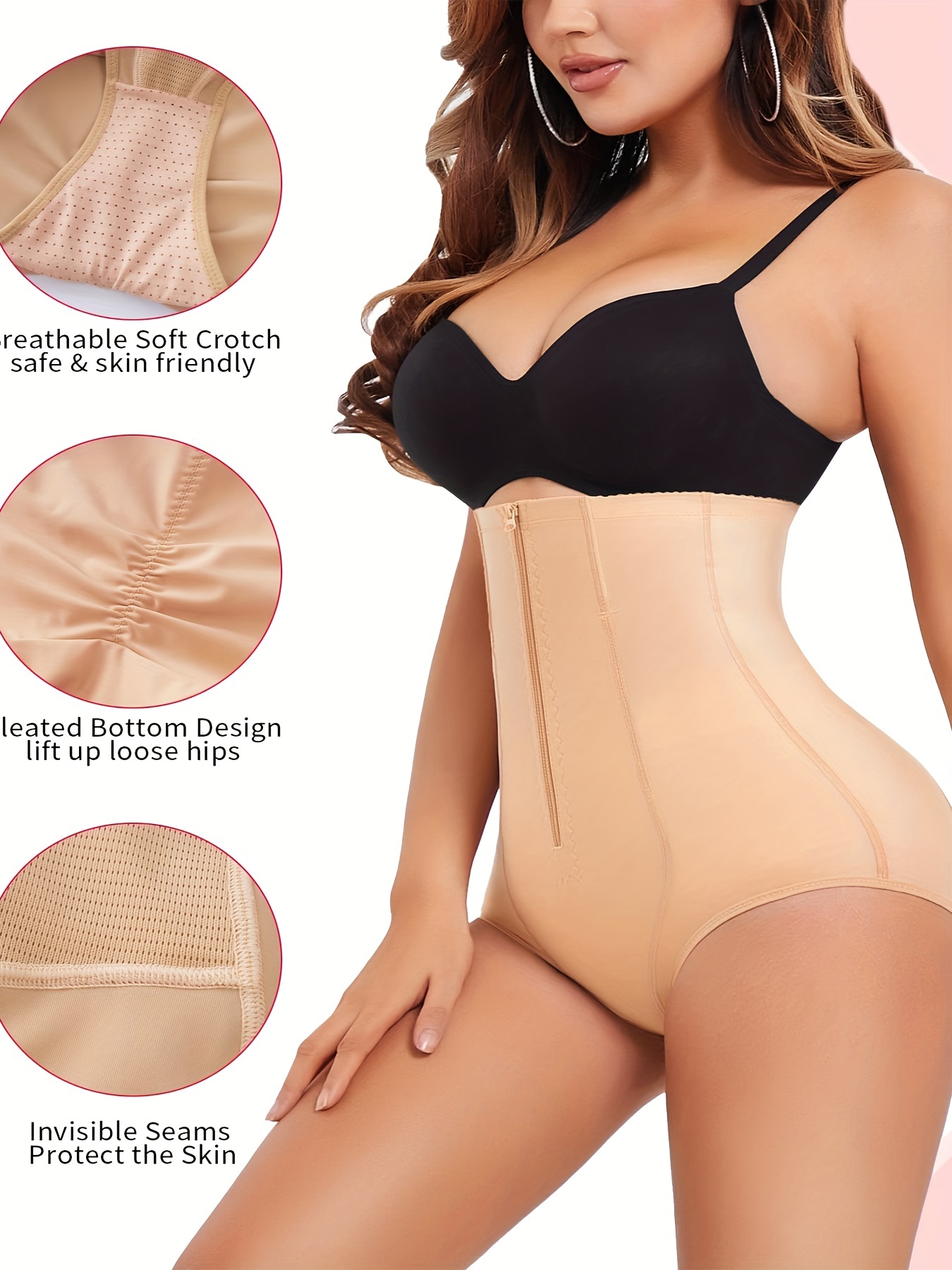 Find Cheap, Fashionable and Slimming invisible butt lift panty