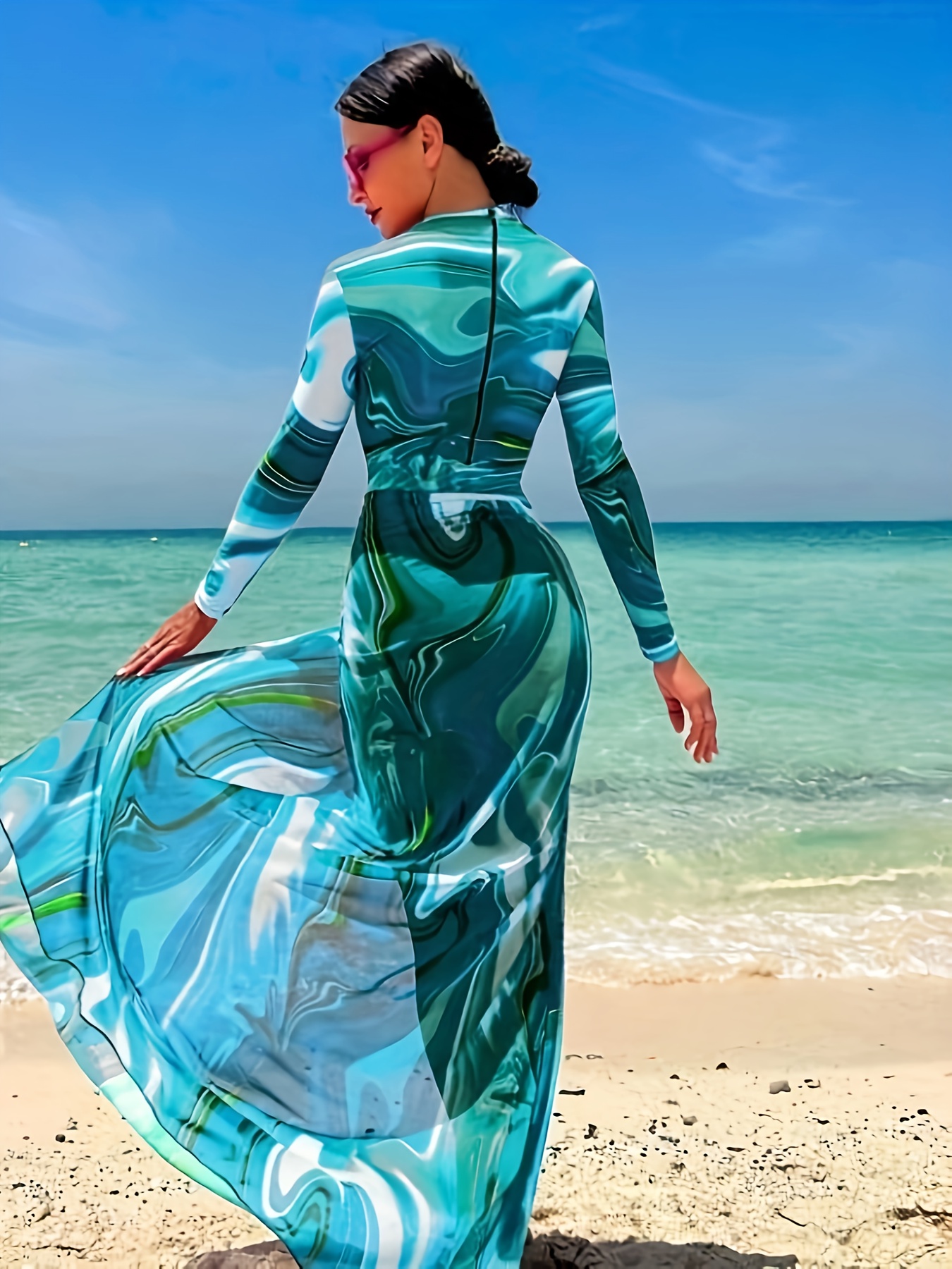 Beach long skirt cover ups best sale