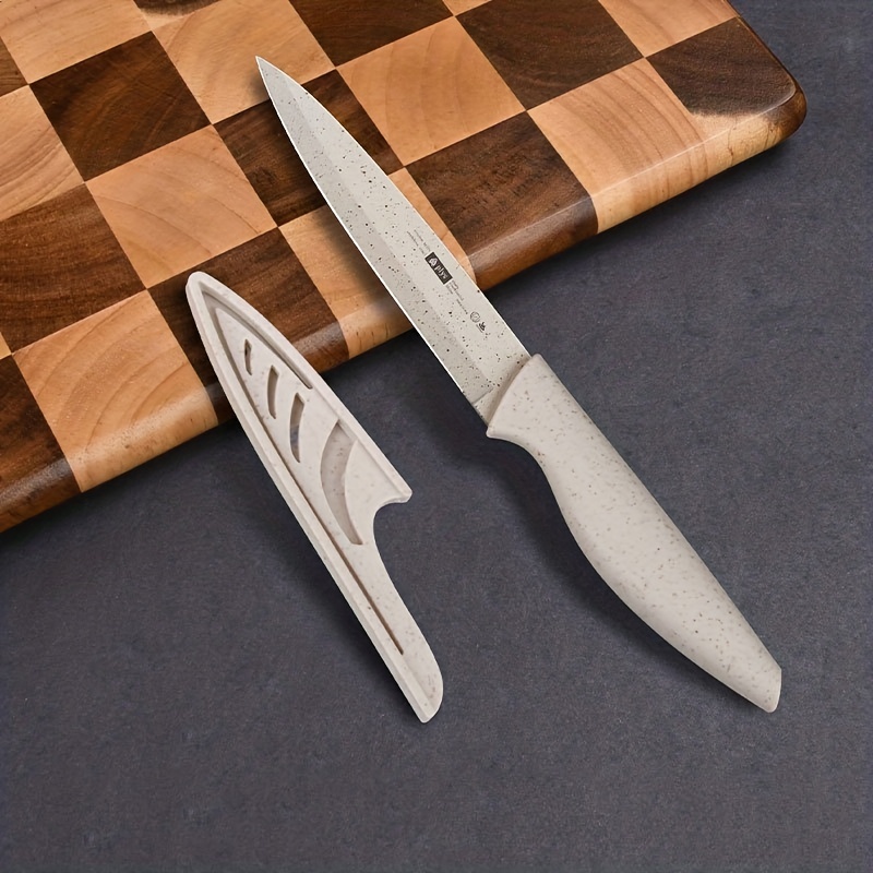 Portable Stainless Steel Fruit Knife Perfect For - Temu