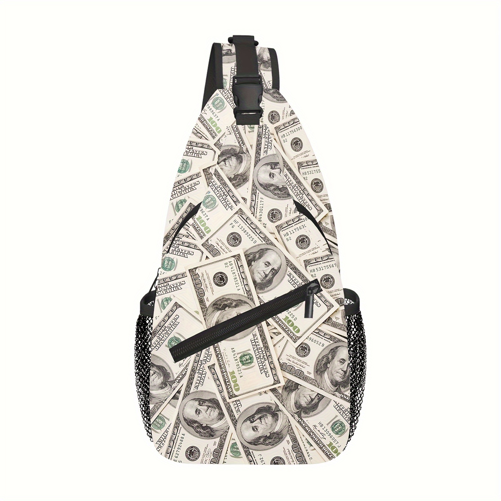 Money Bag Money Bags Zipper Cash Bank Bag Money Pouch Money - Temu