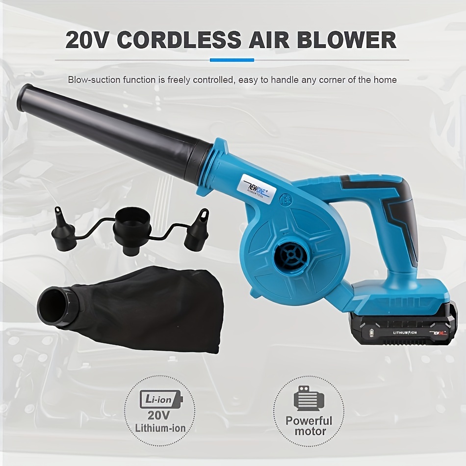  Electric Mini Cordless Leaf Blower, 150MPH with Battery and  Charger, 2 Speed Mode, Battery Powered Leaf Blowers for Lawn Care, Patio,  Blowing Leaves and Snow : Patio, Lawn & Garden