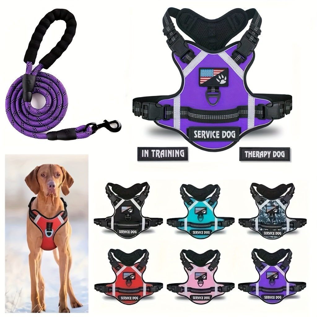 Service Dog in Training, Therapy Dog in Training Vest Harness with