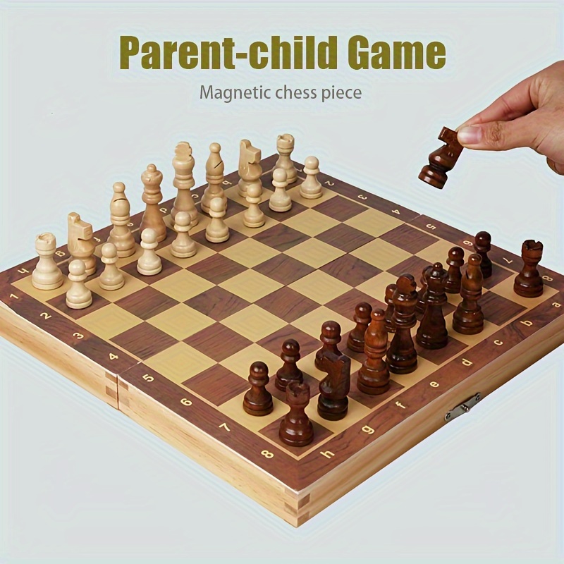 1個、磁気チェス戦略ゲーム-マルチプレイヤーマグネットボードゲーム