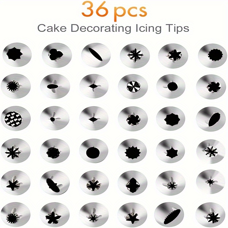 Kit de décoration de gâteaux complet de 73 pièces avec douilles à
