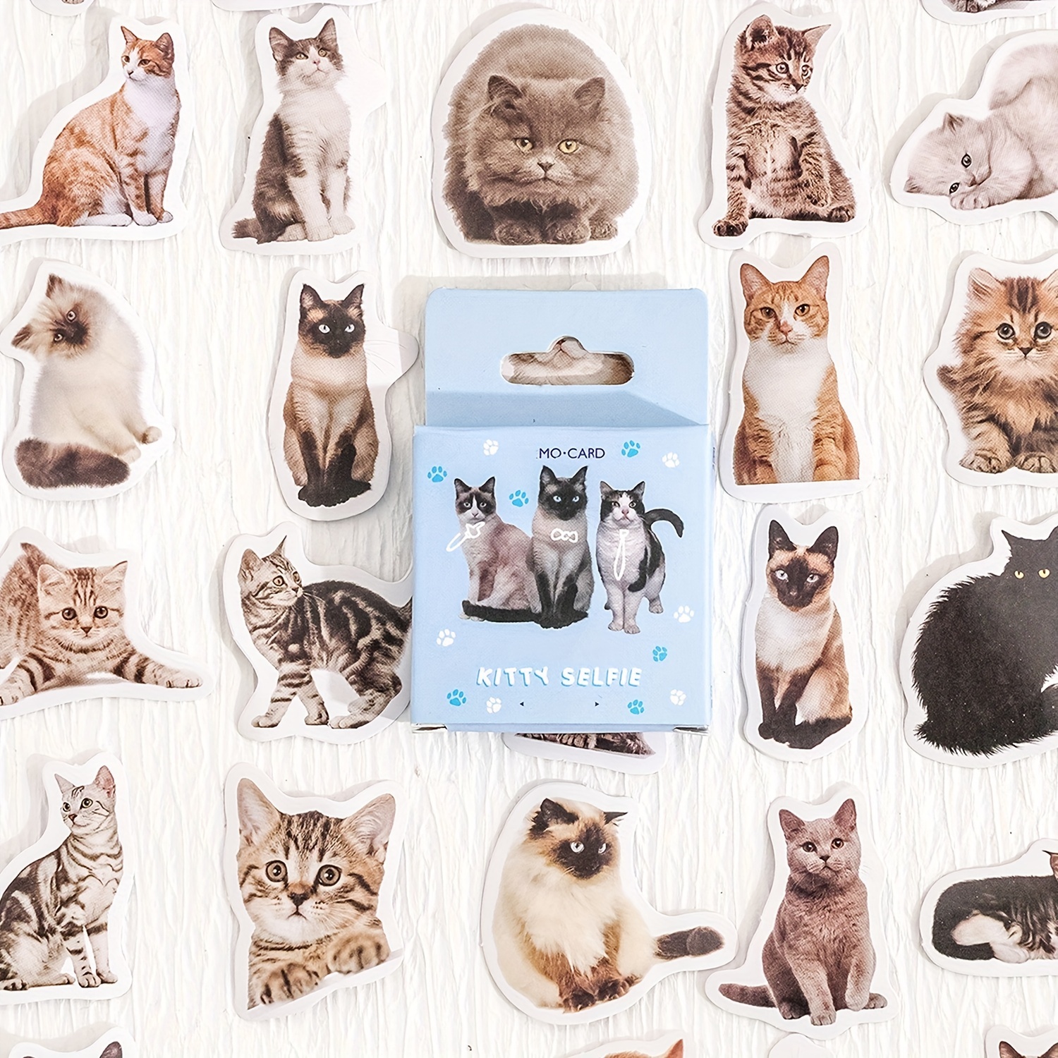 Mini Size Cute Cat Stickers For Scrapbooking Bullet Journal - Temu
