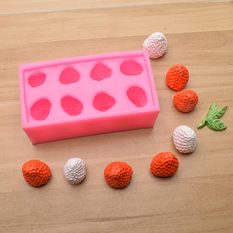 Strawberry Silicone Mold - Temu