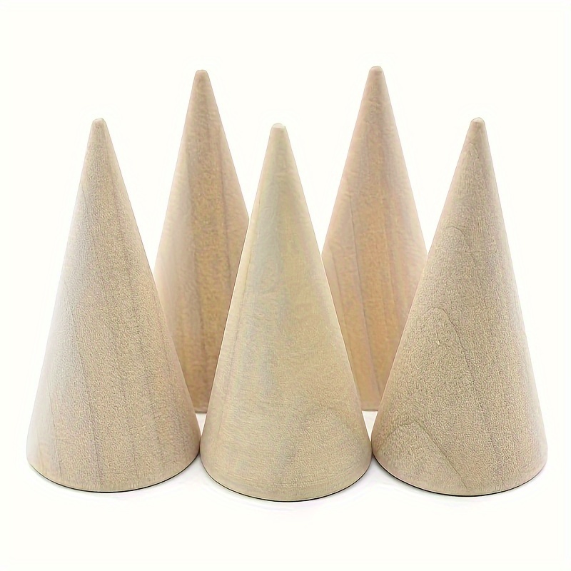 5pcs Foam Tree Cone For DIY Arts And Crafts Projects, Festival Decorations,  Party Decorations, Classroom Activities Christmas, Halloween, Thanksgiving  Gift