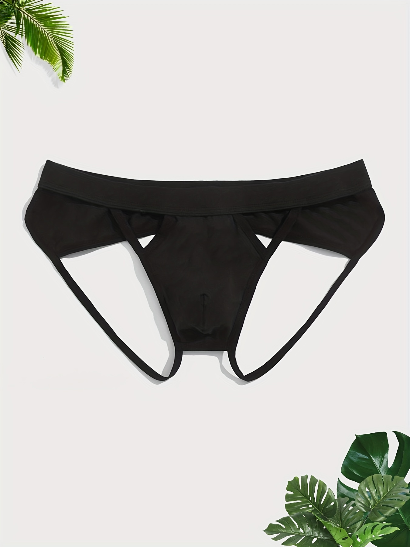 Men's Sexy Hollow Thong G string Cotton Breathable Comfy - Temu